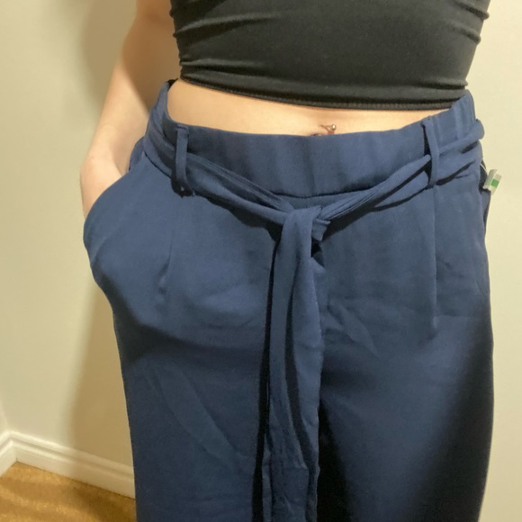 Halogen navy blue culotte - Picture 5 of 7